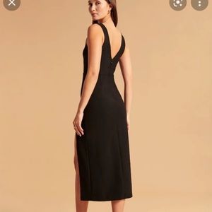 Abercrombie & Fitch Plunge V Neck Dress